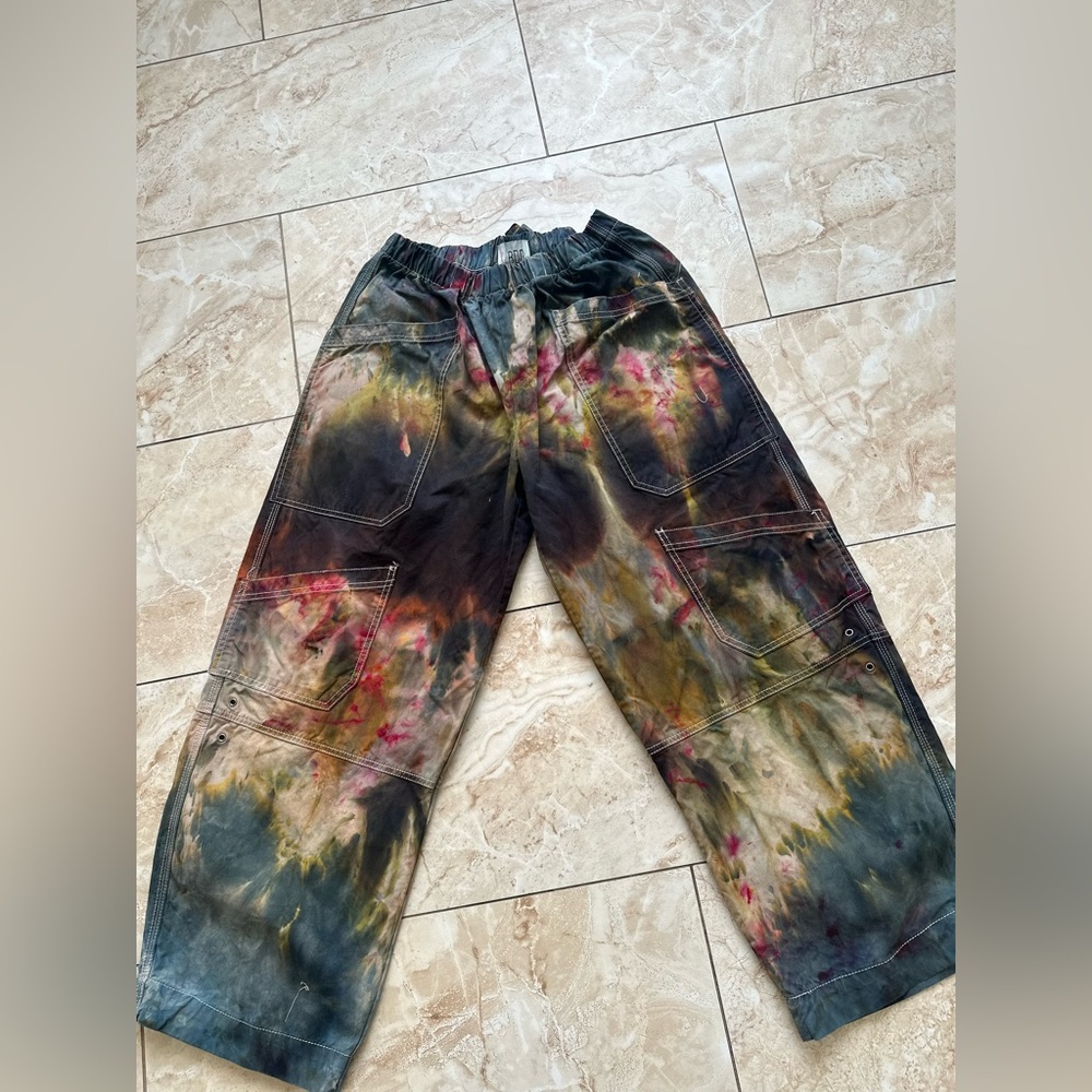 BDG woman-Dye Cargo Pants - Pink, Brown, Black - Picture 4 of 16